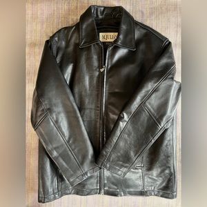 Wilsons M. Julian Men’s Leather Jacket XL GUC Black Thinsulate